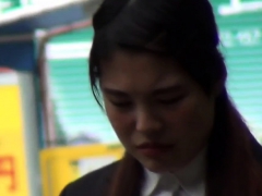 Asiatisch, Hd, Japanische massage, Im freien, Öffentlich, Jungendliche (18+), Uniform, Spanner