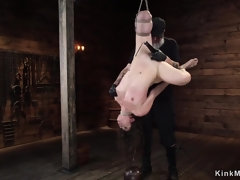 Atragantadas, Sexo duro, Hd, Dolor, Pelirrojo, Adolescente, Atada, Tetas