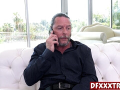 デカチン, ブロンド, フェラチオ, カワイイ, ハードコア, 異人種間, ラフ, ティーン