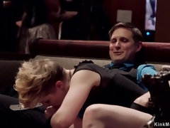 Bondage discipline sadomasochisme, Pijpbeurt, Gebondenheid, Fetisj, Kokhalzen, Pijn, Slaaf, Vastgebonden