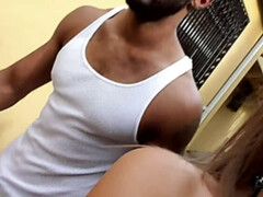 Bracefaced Teen wrestles a Big Black Peen