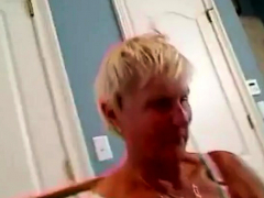Amateur, Blonde, Sucer une bite, Mamie
