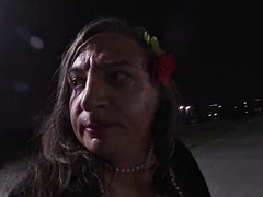 捕まる, 女装男装, ヒール, 熟年, アウトドア, シーメール, ヤリマン, 一人