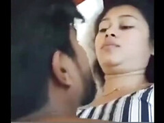 Couple, Poilue, Hôtel, Indienne, Embrassement, Chatte, Softcore, Étudiant