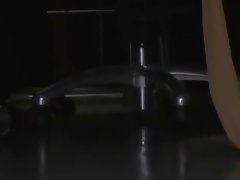 Asiatisch, Blasen, Besamung, Spermaladung, Japanische massage, Öffentlich