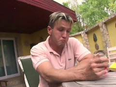 Black Angelika has her own sneaky anal methods to convince the guy