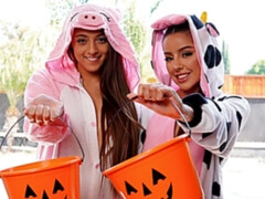 Grosse bite, Blonde, Éjaculer dans la bouche, Tir de sperme, 2 femmes 1 homme, Branlette thaïlandaise, Adolescente, Plan cul à trois