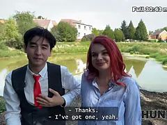 Beauté, Gros seins, Hd, Seins naturels, De plein air, Pov, Rousse roux, Adolescente