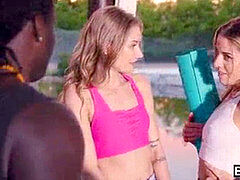 Большой член, Черные, Минет