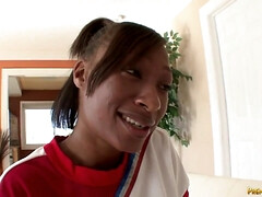 PREMIUMGFS - Tasty Black Cheerbabe Fumbling Beefstick and Shagging Honeypot