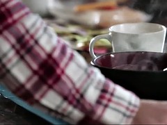 pussyfucked milf catches her stepson wanking