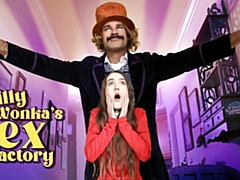 Willy Wanka And The Sex Factory - Porn Parody Feat. Sia Wood