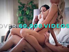 アナル, 美女, バイセクシャル, フェラチオ, ダブル開発, ゲイ, ハードコア, 三人