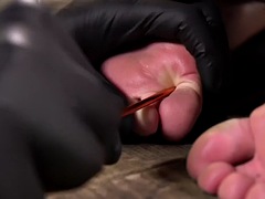 Tussi, Sadomasochismus, Fingern, Freundin, Behaart, Nippel, Tätowierung, Spielzeuge