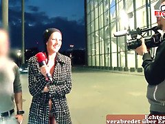 Grappig, Duits, Hd, Moeder die ik wil neuken, Buiten, Openbaar, Mager