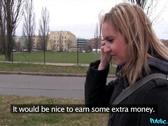素人, ブロンド, 車, バック, ヨーロピアン, お金, アウトドア, ハメ撮り