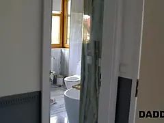 Daddy4k. sumptuous beauty vixi rafi was fucked toughly by her boyfriend's daddy