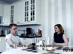 Mamada, Madura, Pajear, Hd, Maduro, Medias largas, Maestra, Tetas