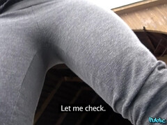 Amateur, Cul, Talons, Cuir, Seins naturels, Pov, Public, Nénés