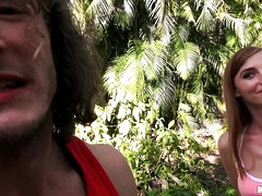 Cul, Nana, Grosse bite, Sucer une bite, Seins naturels, Pov, Adolescente, Nénés