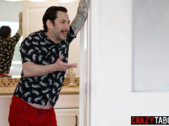 Lieveling, Grote kont, Grote mammen, Pijpbeurt, Zwart, Ruw, Tiener, Trio