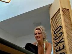 アナル, フェラチオ, 茶髪の, ハードコア, なめる, 熟年