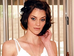 お尻, デカチン, フェラチオ, 茶髪の, バック, ガリガリ, ティーン, オッパイの