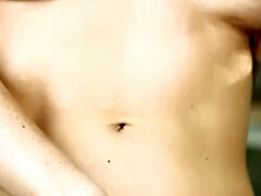 デカパイ, ブロンド, ヒール, ジーンズ, オマンコ, スカート, タトゥー, ヒモパン