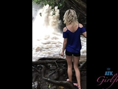 Enthousiasteling, Blond, Vriendin, Klein, Tieten likken