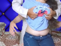 18 jahre, Grosse titten, Schmutzig, Schmuddelige sprache, Hd, Indisch, Muschi, Reiten