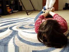 緊縛, 美人, フェラチオ, ボンデージ, イマラチオ, チン, フェティッシュ, レズビアン