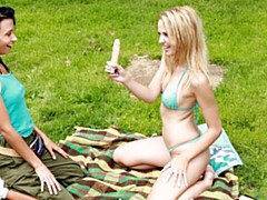 素人, 指いじり, キス, オナニー, アウトドア, オマンコ, ティーン, オッパイの