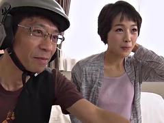 中出し, Hd, 日本人, なめる, オッパイの