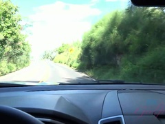 Amateur, Plage, Exhib, Petite amie, De plein air, Petite femme, Chatte, Nénés