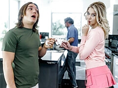 18, デカ尻, デカチン, ブロンド, フェラチオ, バック, ティーン, オッパイの