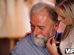 Couple, Papa, Hd, Embrassement, Léchez, Chatte, Adolescente, Nénés