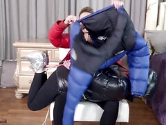 Enthousiasteling, Bondage discipline sadomasochisme, Gebondenheid, Lul, Fetisj, Hd, Lesbisch, Moeder die ik wil neuken