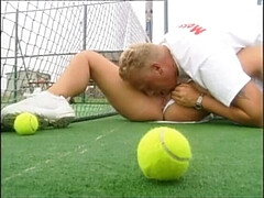 Kont, Grote lul, Grote mammen, Blond, Oudere vrouw, Reusachtig, Moeder die ik wil neuken, Sportoefening
