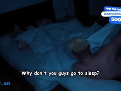 Enthousiasteling, Bruinharig, Sperma, Moeder die ik wil neuken, Roodharige vrouw, Russisch, Stiefmoeder, Trio