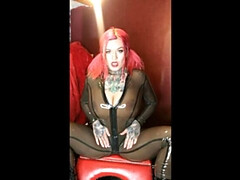 デカ尻, デカパイ, 女, Hd, ゴム, 淫乱熟女, 一人, タトゥー