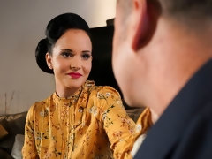 Culo grande, Tetas grandes, Mamada, Morena, Vestido, Pajear, Besar, Medias largas