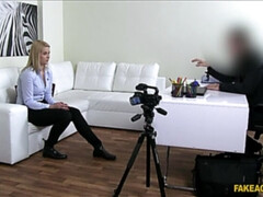 Leie, Dildo, Aufs gesicht abspritzen, Masturbation, Büro, Pov, Titten, Spielzeuge