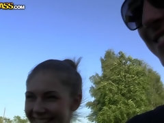 Blonde, De plein air, Public, Se déshabiller