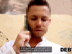 Watch these Russian teen sluts get caught and milked by debt collectors for their debts