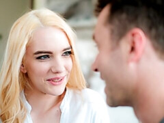 Schlafzimmer, Grosser arsch, Grosser schwanz, Blondine, Blasen, Hundestellung, Natürlichen titten, Titten