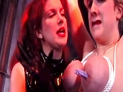 Sadomasoquismo, Rubia, Amarrada, Lesbiana, Coño, Pelirrojo, Tetas, Mojado