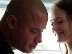 Danny Mountain fucks Meloni Moon in pretty face and tight cunt