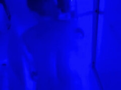 デカ尻, 女, 淫乱熟女, 母, ハメ撮り, シャワー, 一人, スインガー