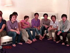 Aziatisch, Pijpbeurt, Sperma, Groepseks, Hd, Japaans, Orgie, Tiener