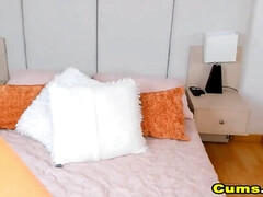 Tussi, Dildo, Fingern, Muschi, Solo, Eng, Titten, Nass